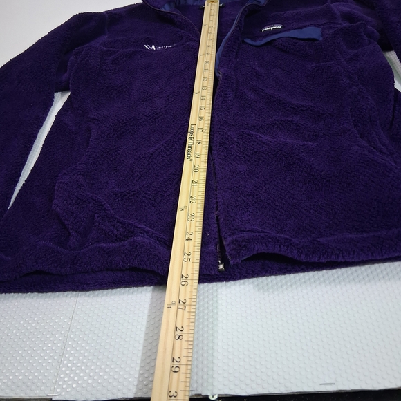 Patagonia Women's Purple Fleece Sweater - Picture 6 of 9